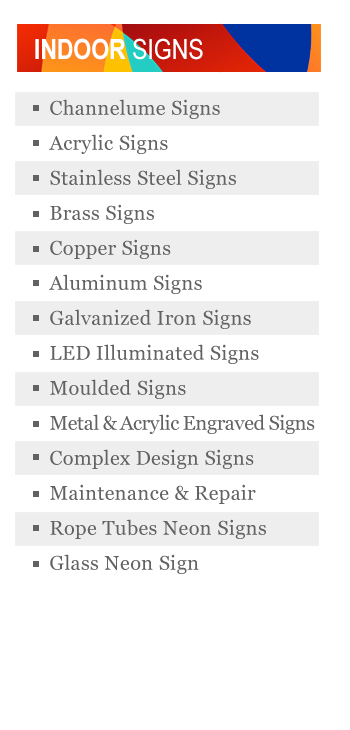 InDoor Signs